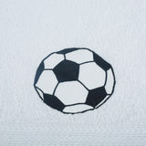 Polkas & Stripe Football Hand Towel