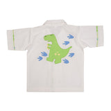 Polkas & Stripes Dinosaur Pink Night Suit