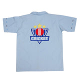 Polkas & Stripes Cricket Blue Cotton Night Suit