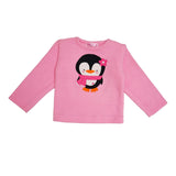 Polkas & Stripes Penguin Light Pink Night Suit