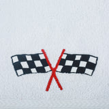 Polkas & Stripes Flags Hand Towel