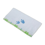 Polkas & Stripes Dinosaur Feet Face Towel