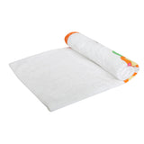 Polkas & Stripes Butterfly White Bath Towel