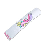 Polkas & Stripes Rainbow Unicorn White Bath Towel