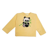 Polkas & Stripes Panda Lemon Night Suit