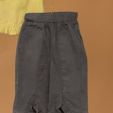 Mamarill Girls Yellow Cotton Top With Pant