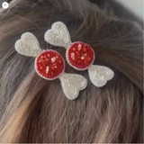 Little Pink Llama Candy-Hair Clip