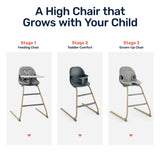 Growgether Gravity Ergonomic High Chair (6 Months-5 Years)