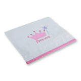 Polkas & Stripes Priincess Crown Hand Towel