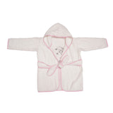 Polkas & Stripes Pink Elephant Bath Robes