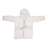 Polkas & Stripes Blue Elephant Bath Robes