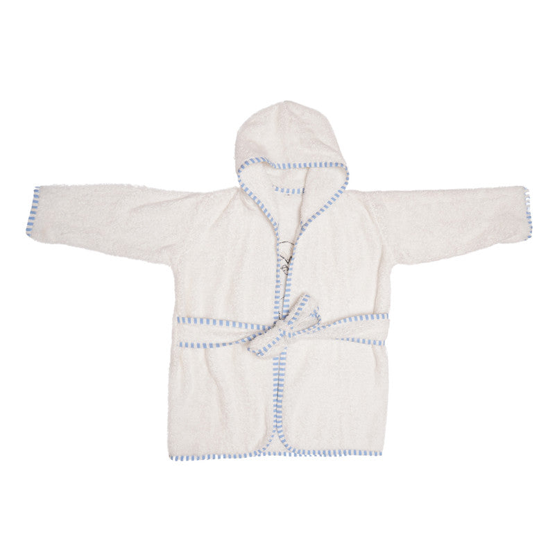 Polkas & Stripes Blue Elephant Bath Robes