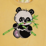 Polkas & Stripes Panda Lemon Night Suit