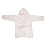 Polkas & Stripes Pink Baby Shark Bath Robes