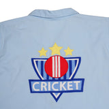 Polkas & Stripes Cricket Blue Cotton Night Suit