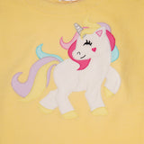Polkas & Stripe Unicorn Lemon Night Suit