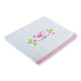 Polkas & Stripe Bird Hand Towel