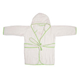 Polkas & Stripe Ice Cream White Bath Robes