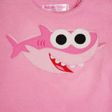 Polkas & Stripes Shark Light Pink Night Suit