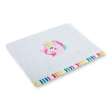 Polkas & Stripes Unicorn Hand Towel