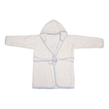 Polkas & Stripes Baby Blue Shark Bath Robes