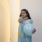 Mamarill Girls A Light Mint-Green Frock
