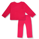 Polkas & Stripes Shi Tzu Dark Pink Night Suit
