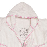 Polkas & Stripes Pink Elephant Bath Robes