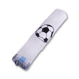 Polkas & Stripe Football Hand Towel