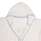 Polkas & Stripes Baby Blue Shark Bath Robes