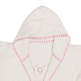Polkas & Stripes Pink Baby Shark Bath Robes