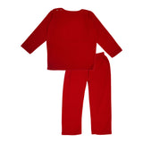 Polkas & Stripes Pony Red Night Suit
