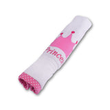 Polkas & Stripes Priincess Crown Hand Towel