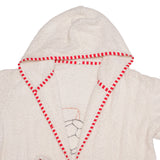 Polkas & Stripes Balls White Bath Robes