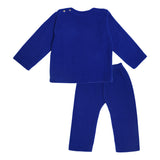 Polkas & Stripes Dinosaur Dark Blue Night Suit