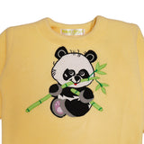Polkas & Stripes Panda Lemon Night Suit