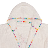 Polkas & Stripes Unicorn White Bath Robes