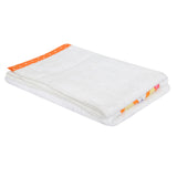 Polkas & Stripes Butterfly White Bath Towel