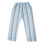 Polkas & Stripes Cricket Blue Cotton Night Suit