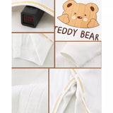 25pcs Cream Teddy Bear Collared Newborn Baby Hamper, Baby Boy/Baby Girl with Suitcase, 0-12 months