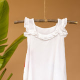 Mamarill Girls This Breezy A-Line Dress, With An Adorable