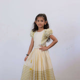 Di & De Premium Handloom Ethnic Wear Set Top With Skirt