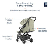 Growgether VELOX Travel Stroller 0-4 Years (Up to 22 kg) - Green