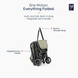 Growgether VELOX Travel Stroller 0-4 Years (Up to 22 kg) - Green