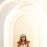 Mamarill Girls A Rust-Orange Frock