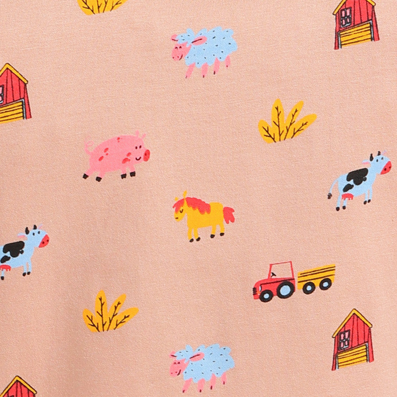 Full Sleeves Unisex Co-ord Set | Farm Animals