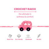 Babies Of Wonder Car Rakhi - Pink