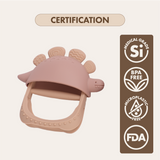 Dodo Baby Dino Soothe Teether Pink