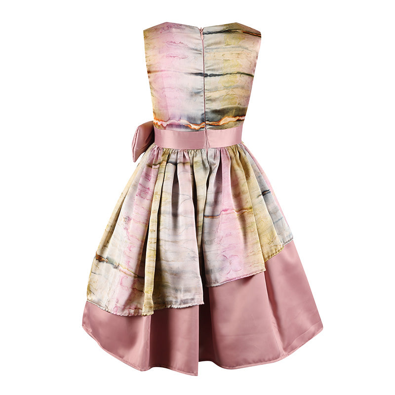 BABY-PINK-MARBLE-PRINT-DRESS-83116-2