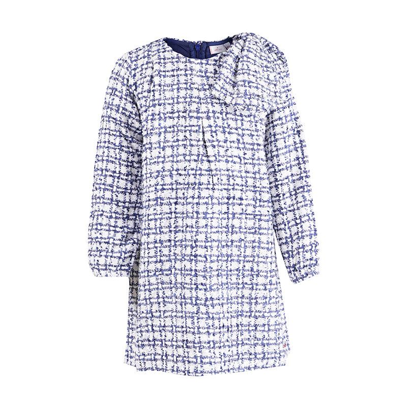 CHUNKY-BOW-TWEED-DRESS-87746-1